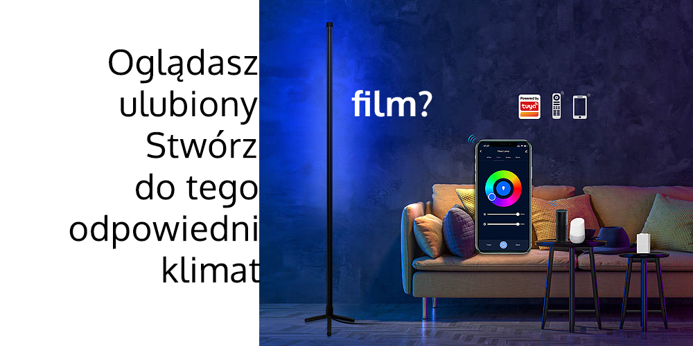 Lampa podłogowa RGB+CCT MiBoxer - WL-FL5B Lampa podłogowa RGB+CCT MiBoxer - WL-FL5B