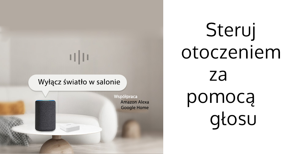 Steruj otoczeniem za pomocą głosu - mostek wifi WL-BOX2 Steruj otoczeniem za pomocą głosu - mostek wifi WL-BOX2