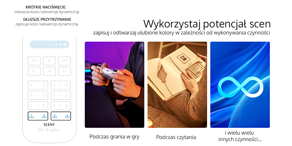 Zapisuj i odtwarzaj ulubione sceny - pilot radiowy FUT089S Zapisuj i odtwarzaj ulubione sceny - pilot radiowy FUT089S