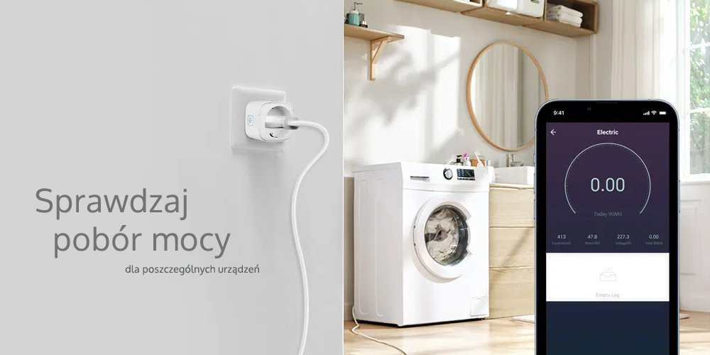Inteligentna wtyczka do gniazdka elektrycznego Tuya Smart - cecha Inteligentna wtyczka do gniazdka elektrycznego Tuya Smart -