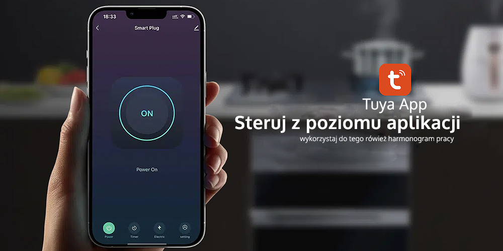 Inteligentna wtyczka do gniazdka elektrycznego Tuya Smart - cecha Inteligentna wtyczka do gniazdka elektrycznego Tuya Smart - harmonogram pracy