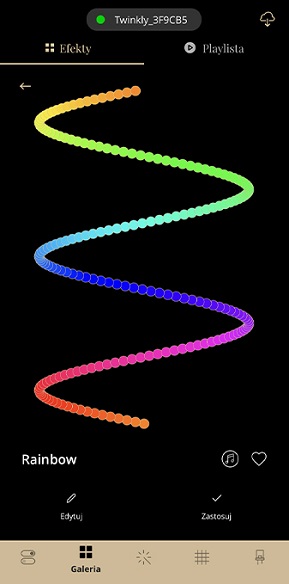 Aplikacja Twinkly